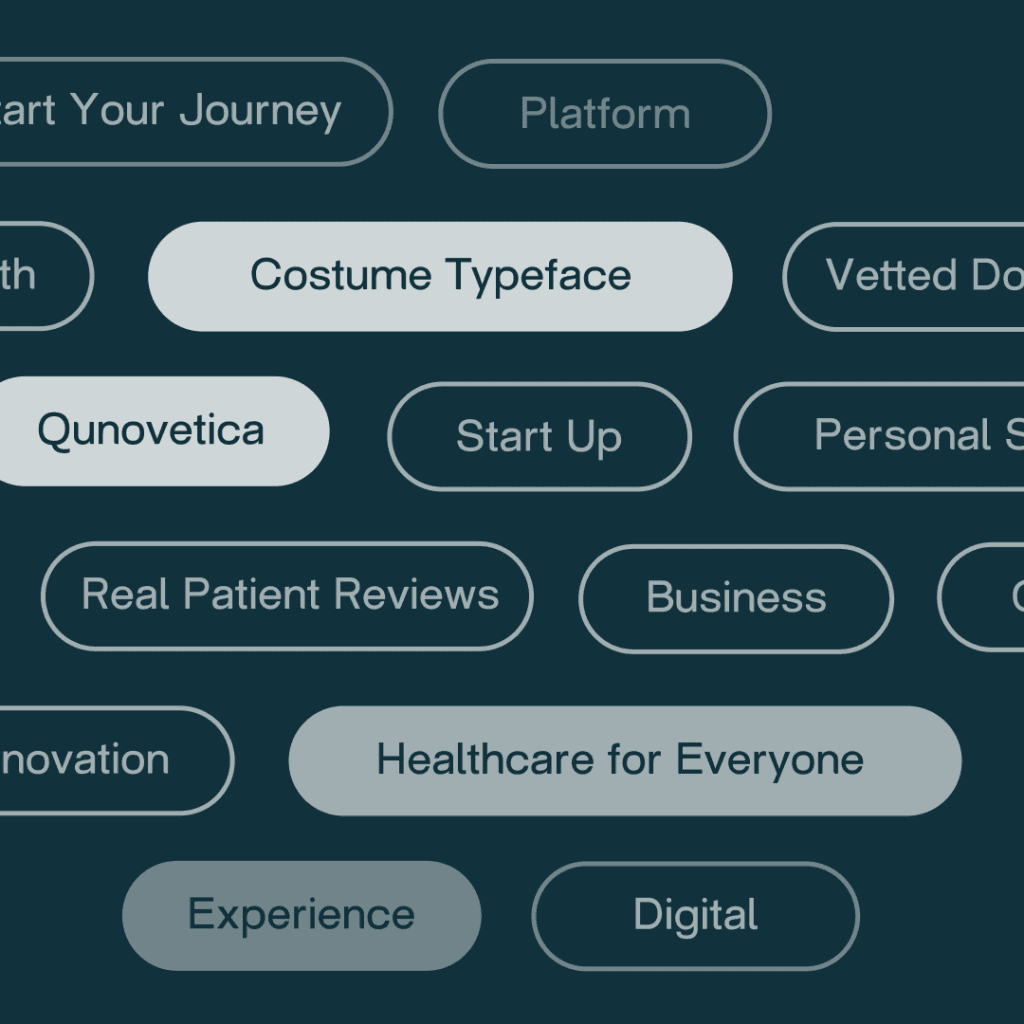 Qunomedical social post set in Qunovetica
