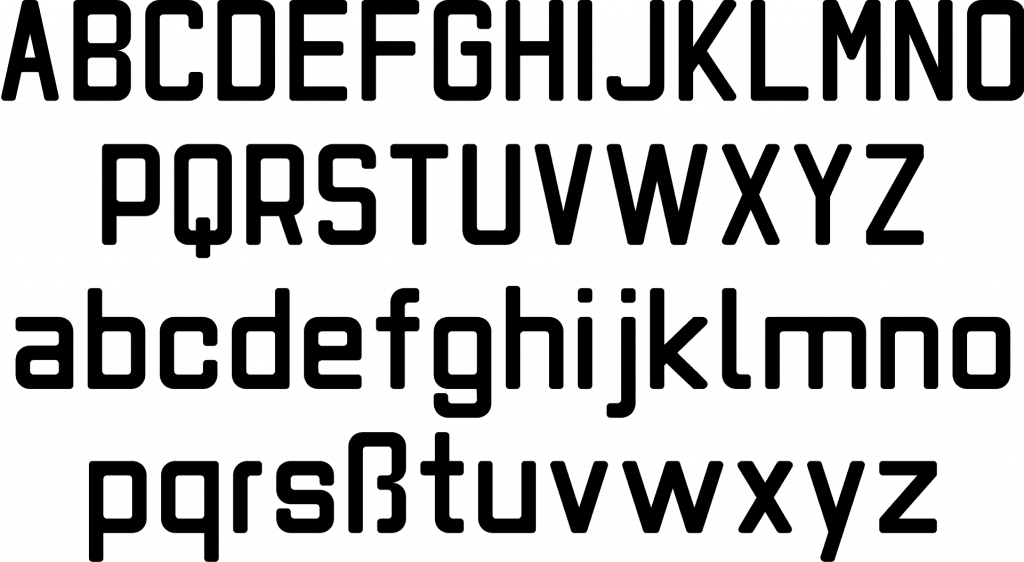 Specimen of West, drawn after Berlin’s historic border signage